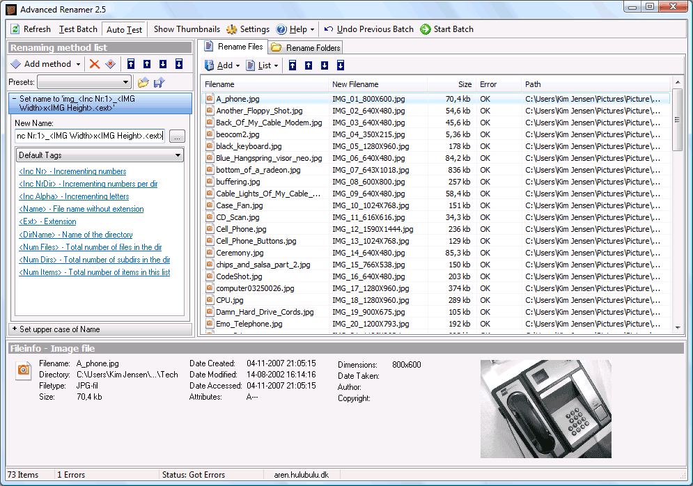 mp3 file renamer id3