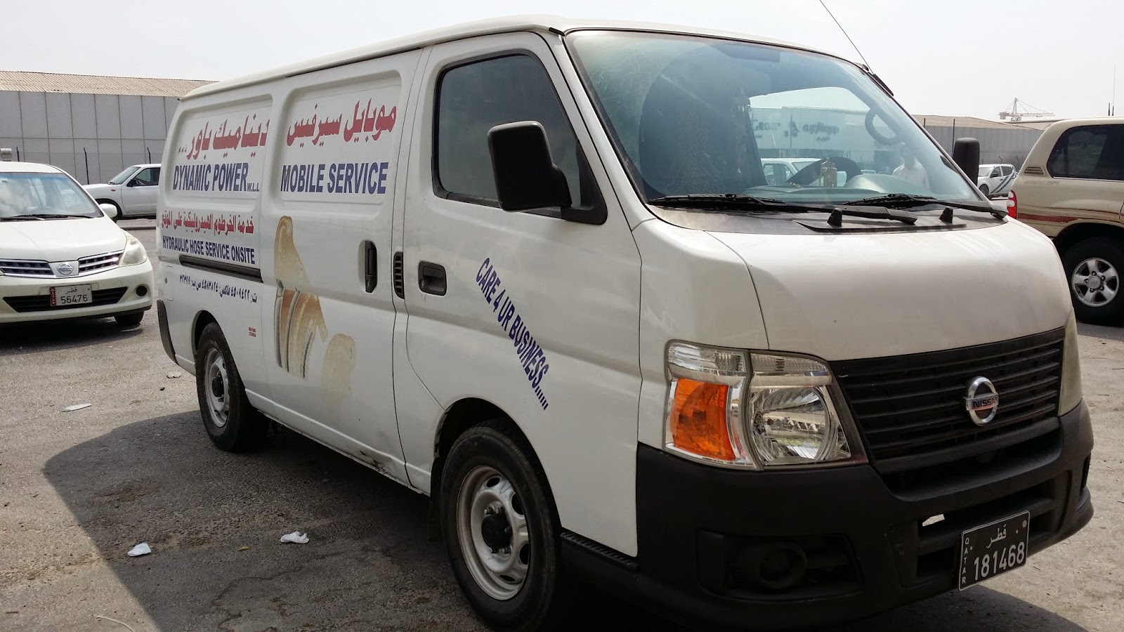 Mobile (Van) Hydraulic Hose Services in Qatar Dynamic Power WLL