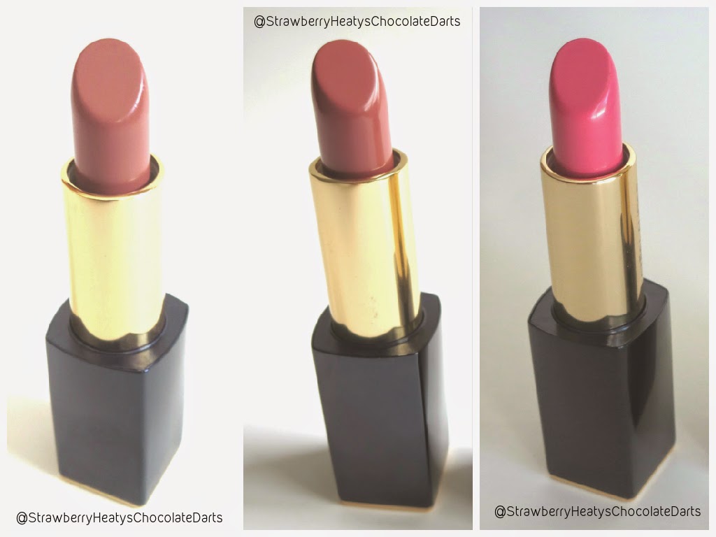 Strawberry Hearts Chocolate Darts Estee Lauder Pure Color Envy