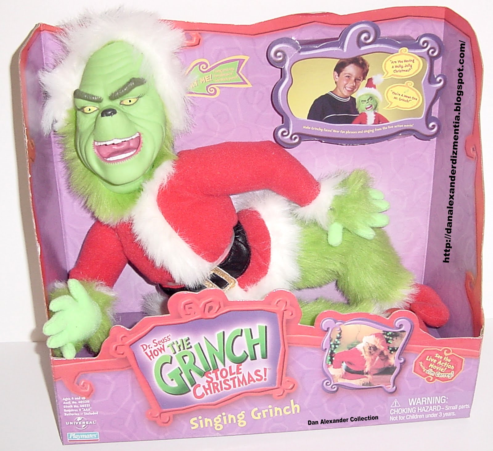 jim carrey grinch doll