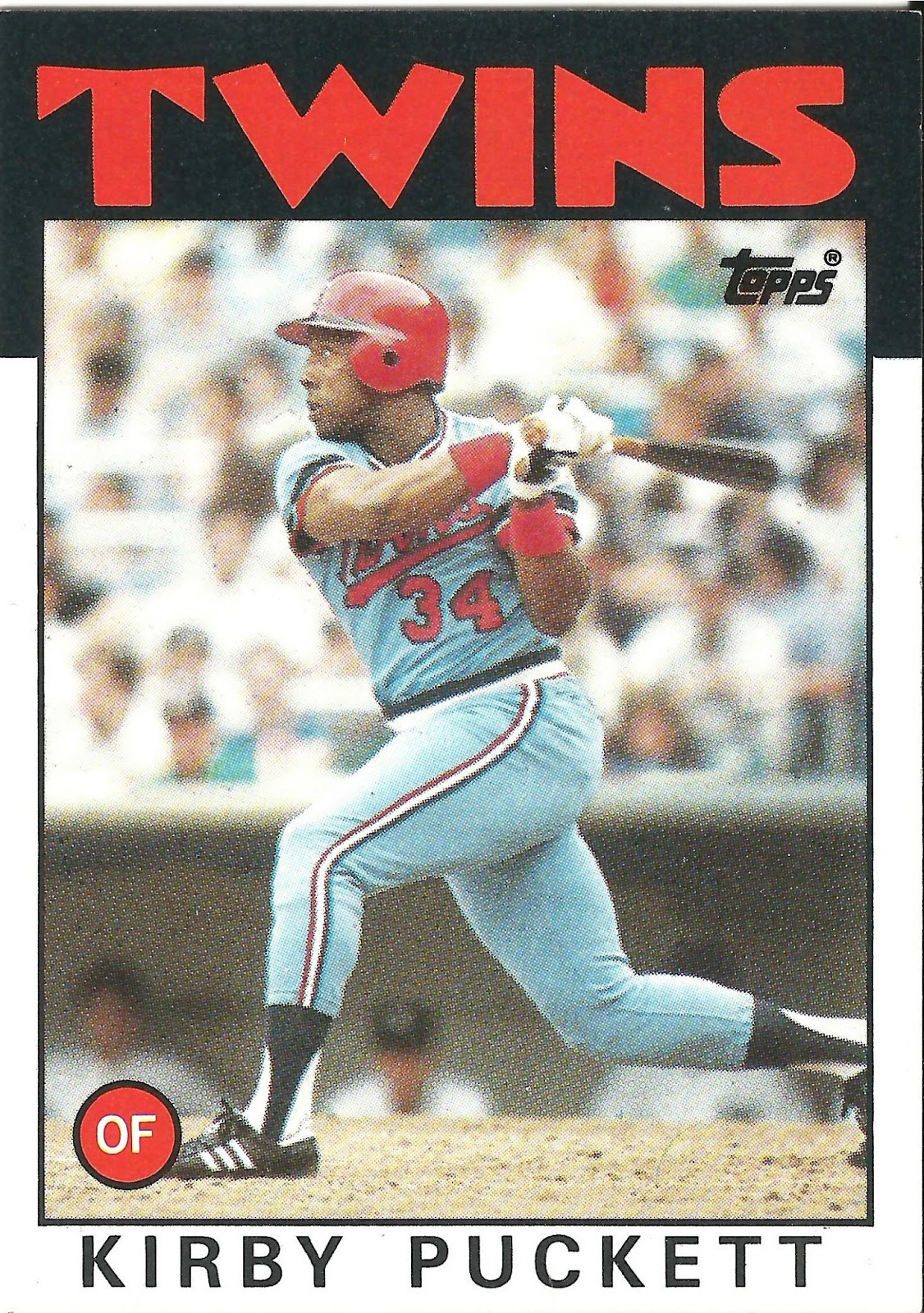 1986 Topps Blog 329 Kirby Puckett