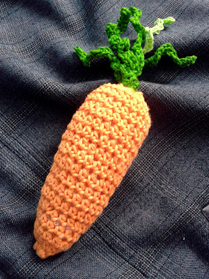 crochet carrot