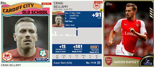 Football Cartophilic Info Exchange Topps Topps Kick Barclays