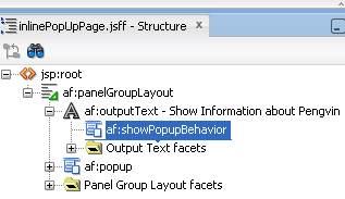 Use showPopupBehavior to show popup on mouse hover event