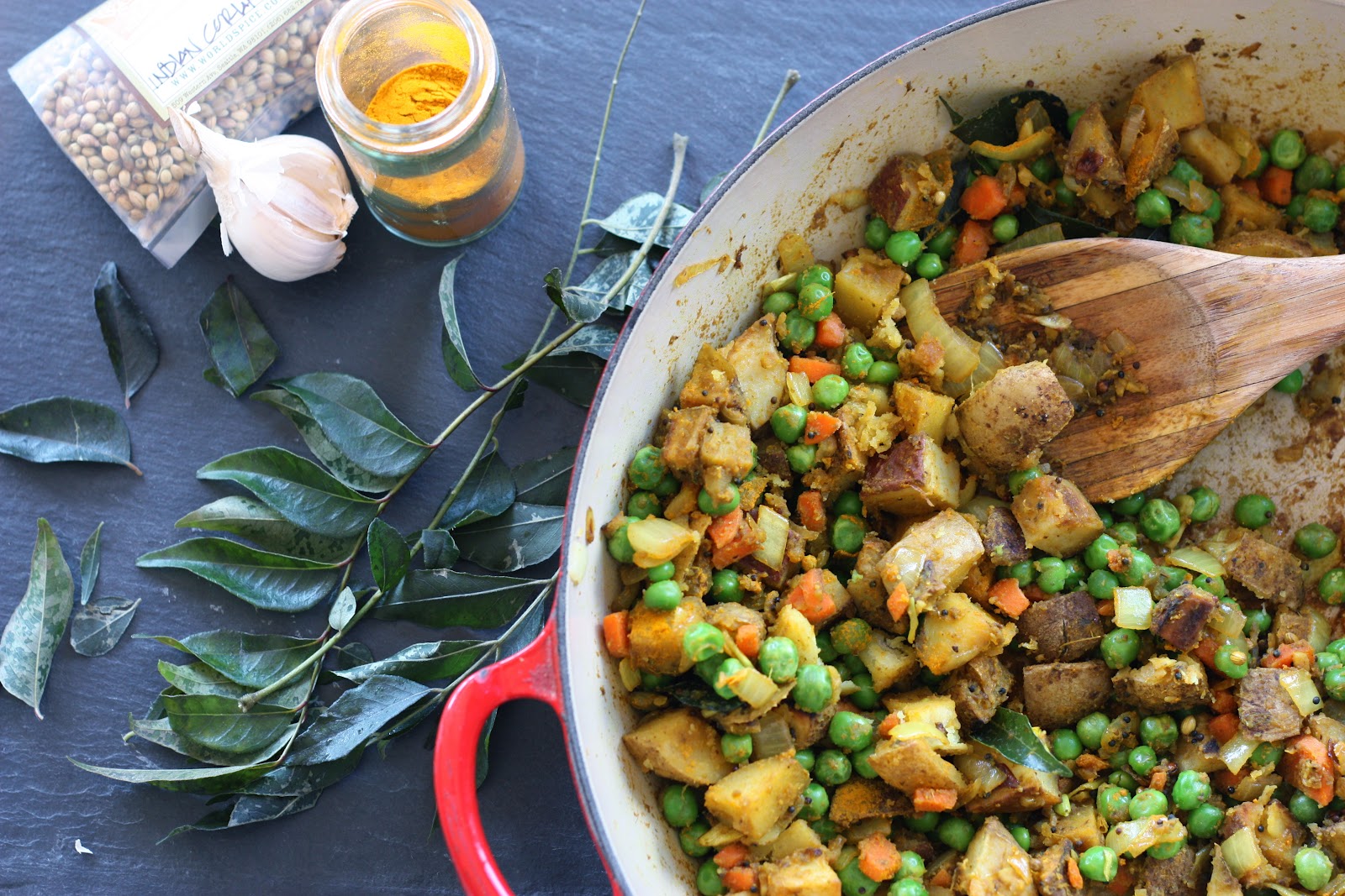 A natural food blog Samosa Curry