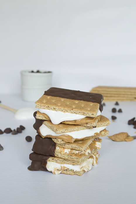 Peanut Butter Marshmallow Fluff Chocolate Dipped Frozen S%E2%80%99mores 2 | 12 Frozen Treats | 38 |