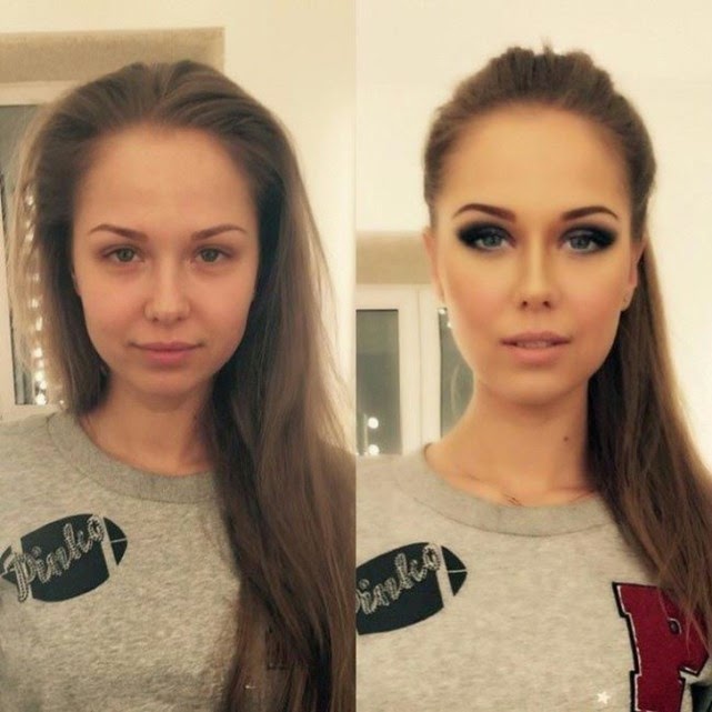 Milagros del maquillaje: Transformación de chicas normales en bellezas.