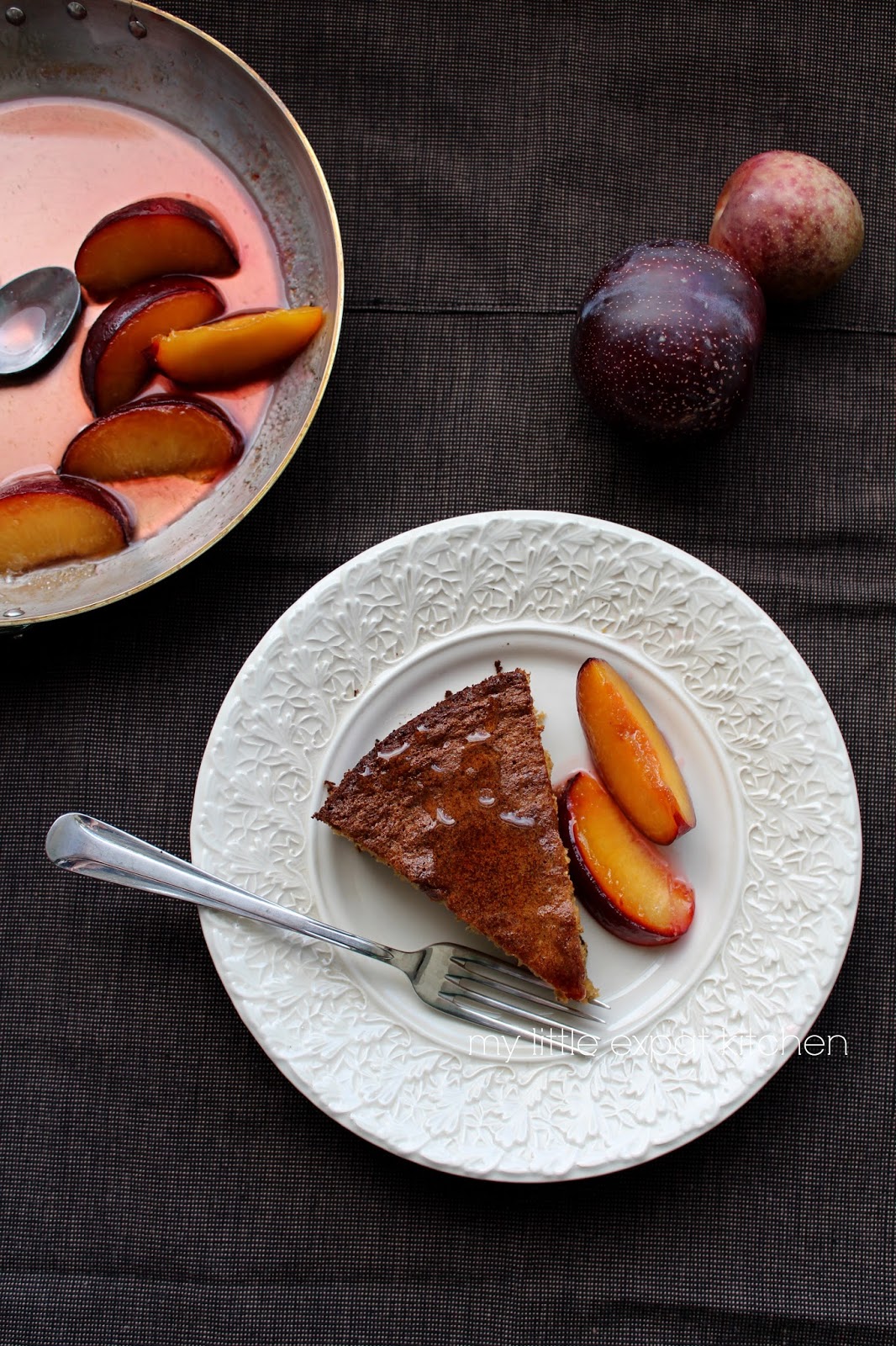 My Little Expat Kitchen Pistachio, buckwheat and lemon cake with