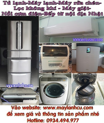 Kho hàng nội địa secondhand: máy rửa chén-lọc không khí-máy lạnh-máy giặt-tủ lạnh tphcm