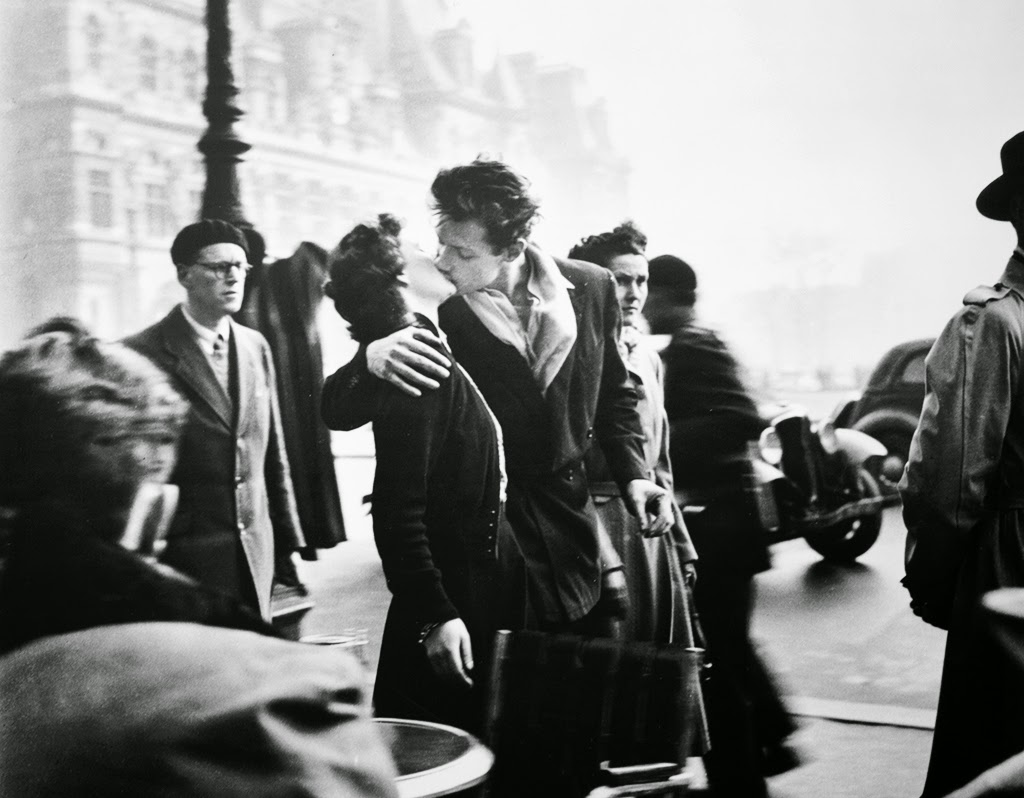 Exposición fotográfica Doisneau Málaga El beso Doisneau