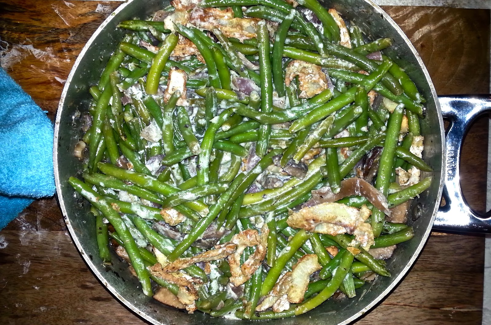 Greek Yogurt Green Bean Casserole!