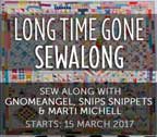 Long Time Gone Sew Along with Gnome Angel
