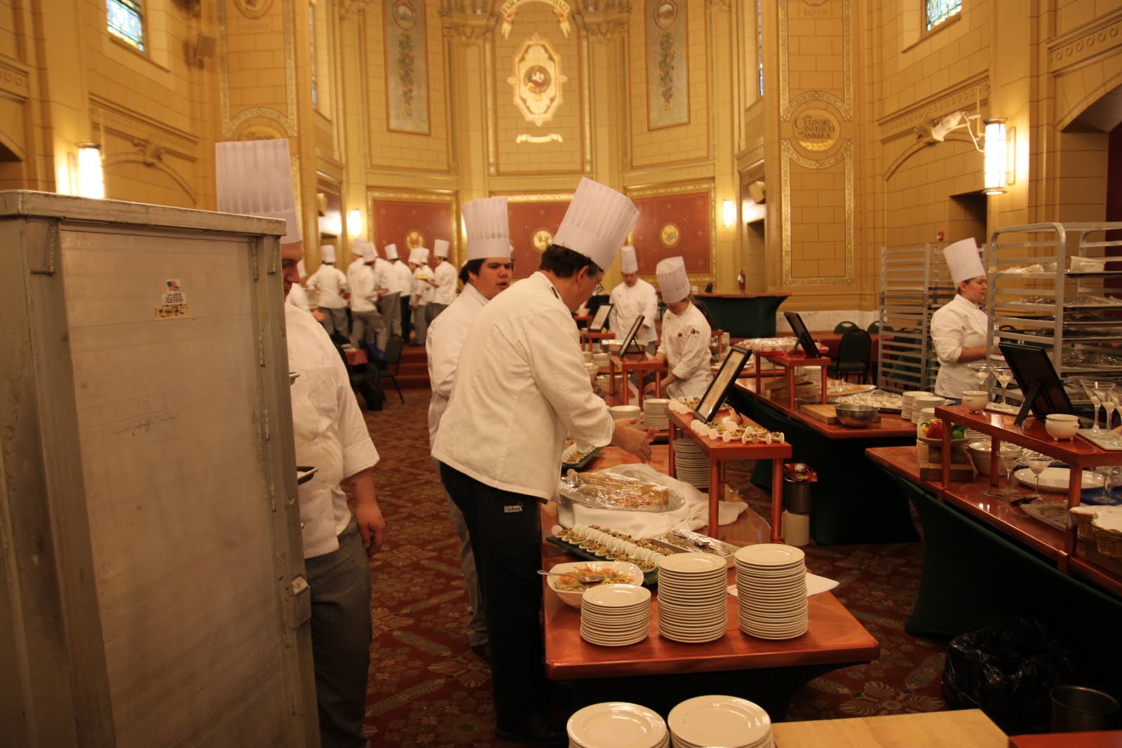 Journeys of the VagabondChef 2011 January Garde Manger Grande Buffet