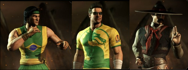 Personagens de Mortal Kombat X ganham Skins em homenagem ao Brasil - Combo  Infinito