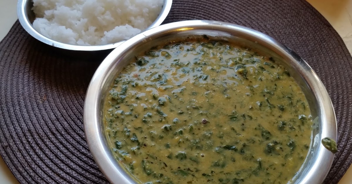 Murungai Keerai (Drumstick leaves) Porucha Kuzhambu