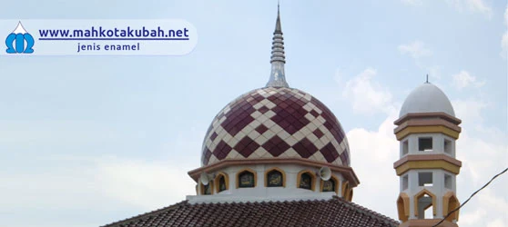 Kubah Masjid Panel Enamel Murah