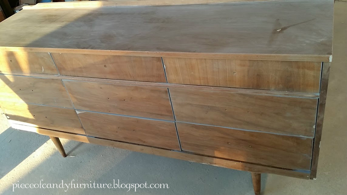 Piece Of Candy Furniture Mid Century Modern Gray Dresser