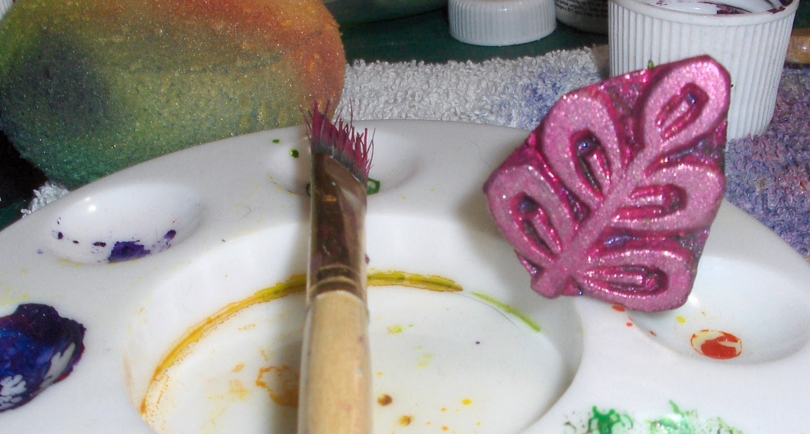 Quilted Escapes How to make your own hand painted fabric!