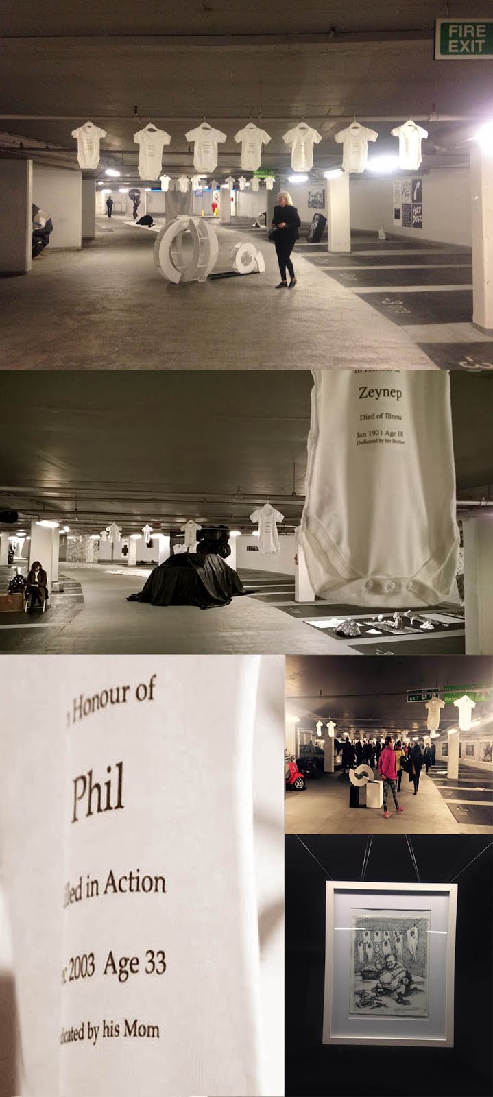 War Graves Installation - Silent Movies 2015