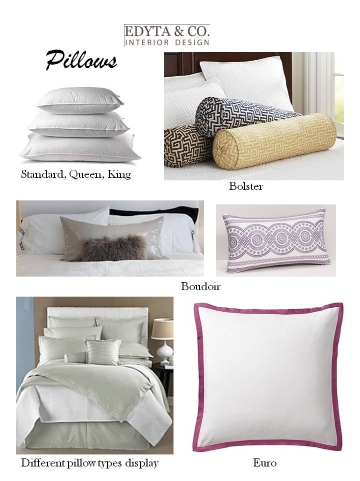 Types of Bed Pillows