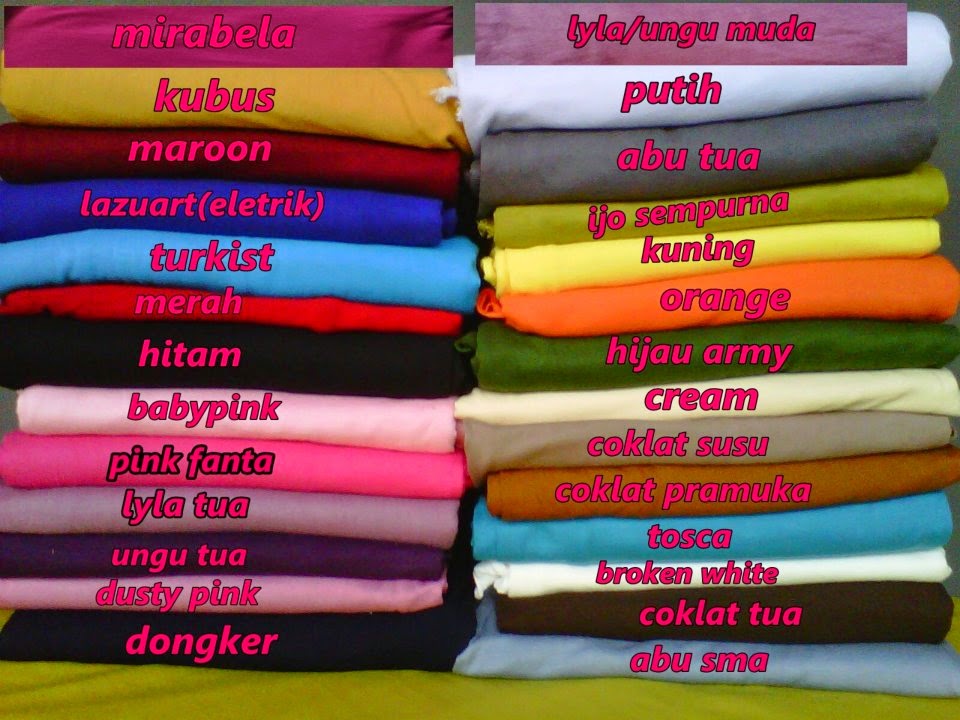 Macam Warna Coklat Jilbab Buku Sekolah Macam Warna Coklat Jilbab Buku Sekolah