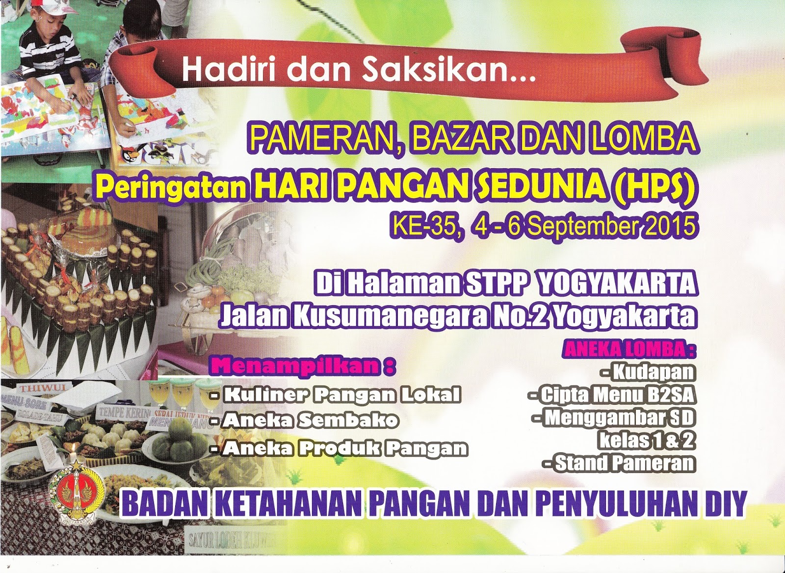 Pameran Bazar dan Lomba RIAN SAADILLAH Pameran Bazar dan Lomba RIAN SAADILLAH