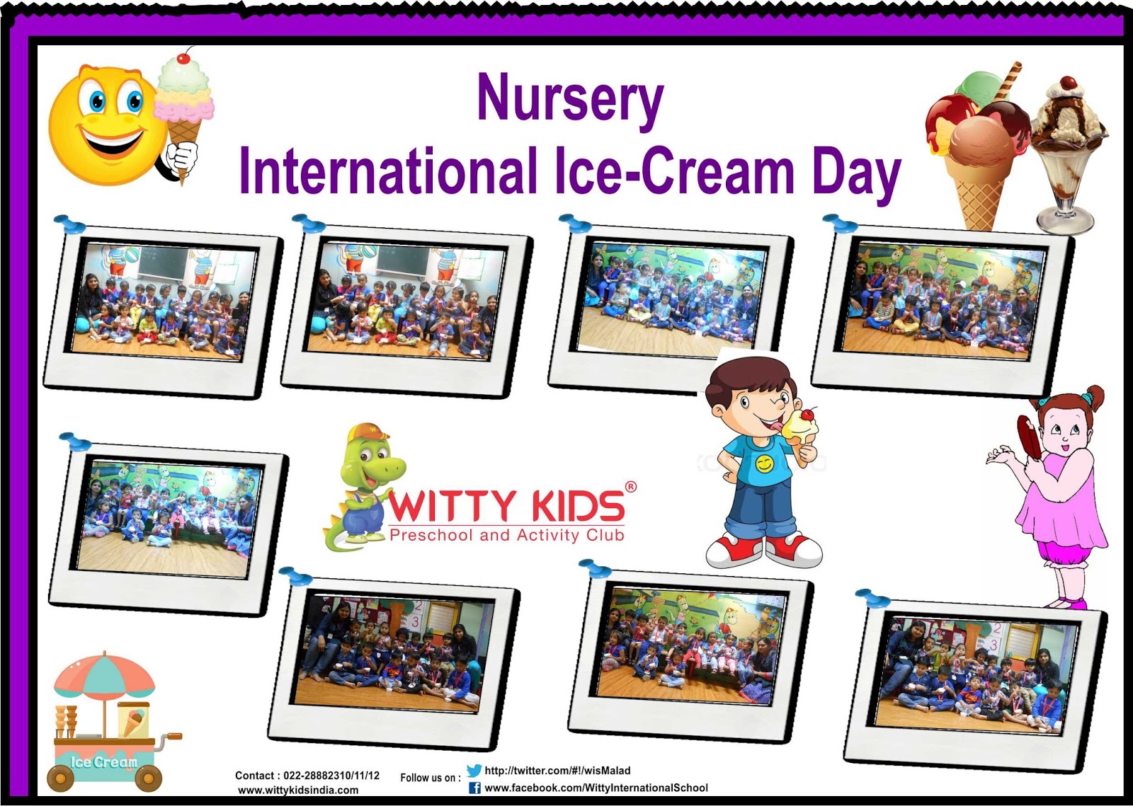 On the top of the World... International Ice Cream Day Celebration by