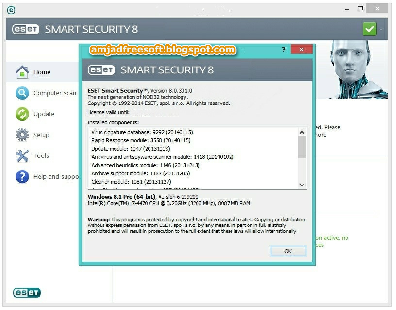 Free Serial Number Eset Smart Security