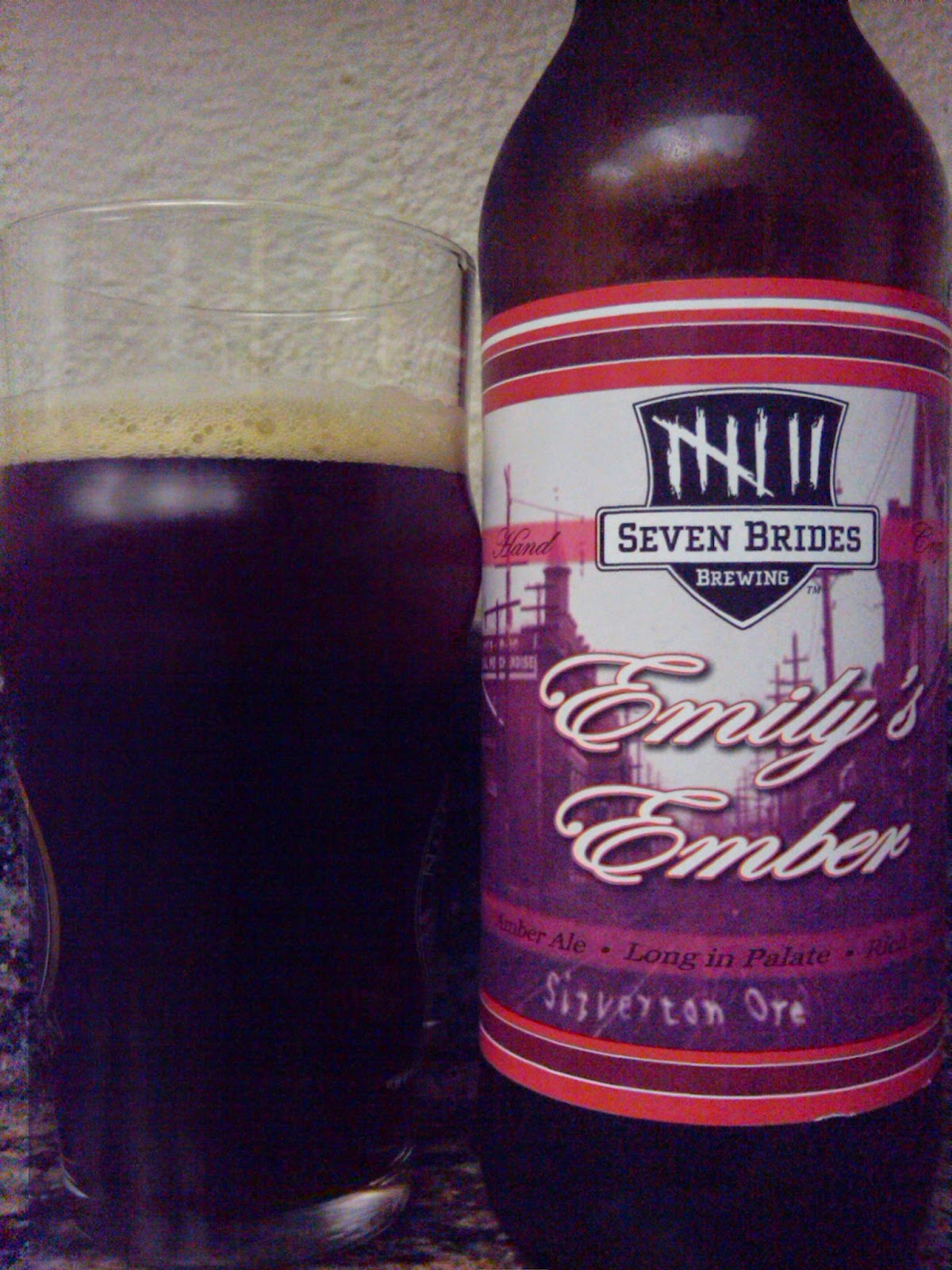 365 Days Of Beer Seven Brides Brewing Emily’s Ember Ale