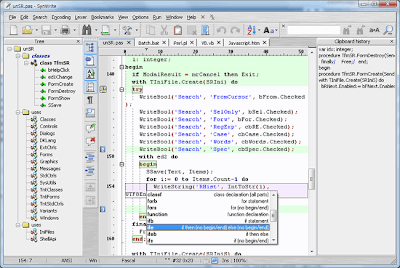 SynWrite Editor: A free source code editor