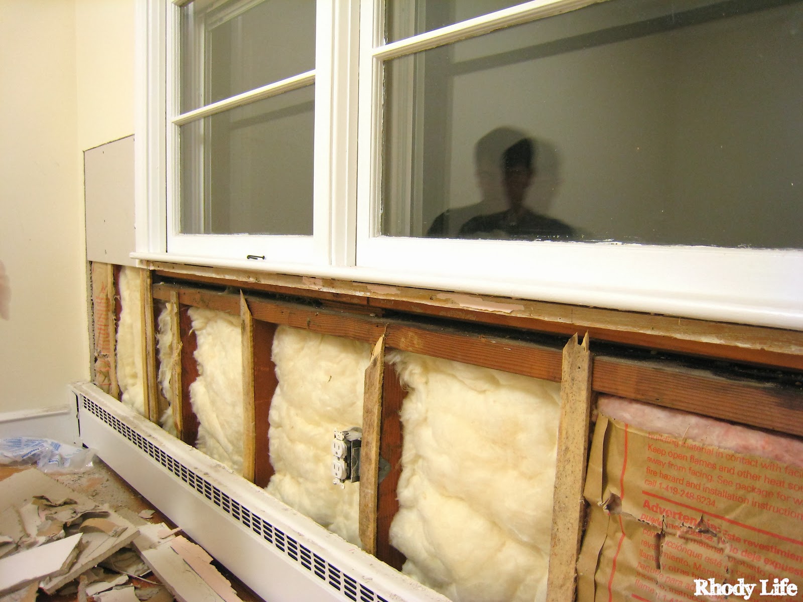 Rhody Life DIY Wall Replacement and Painting Reveal