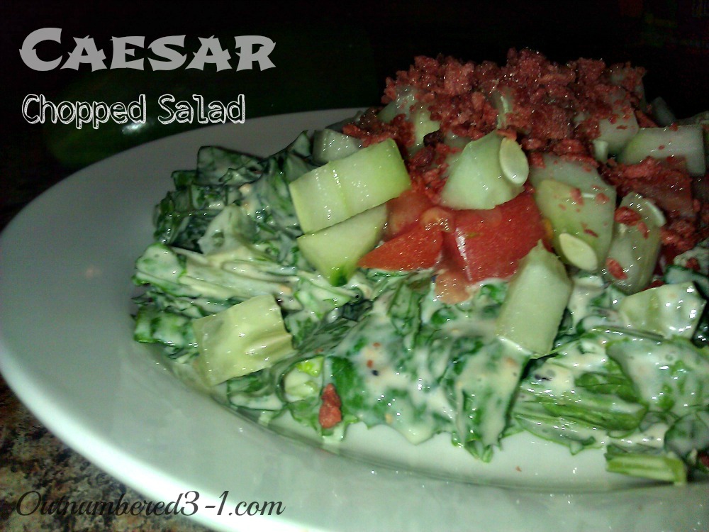 Milwaukee ChopHouse Inspired Caesar Chopped Salad Recipe Outnumbered