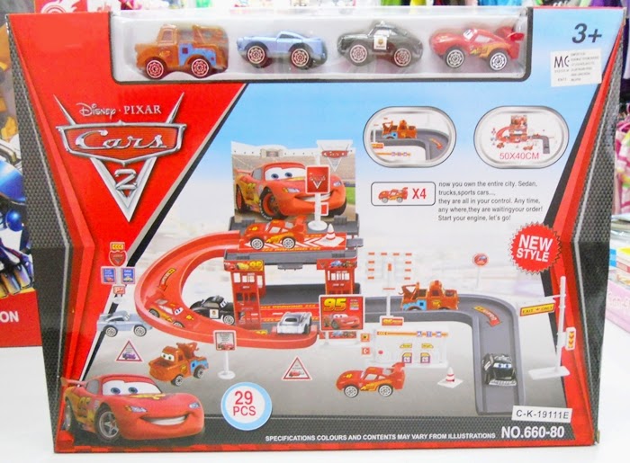 disney cars parking garage