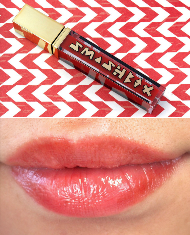 Smashbox Santigolden Age by Santigold Be Legendary Lip Gloss in "Hot Lava": Review and Swatches