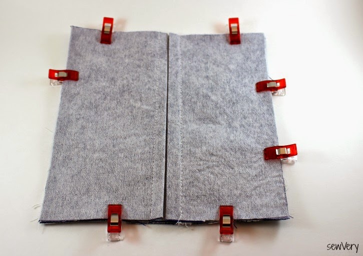 sewVery sewVery Simple Checkbook Cover