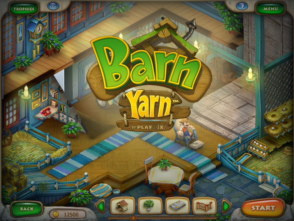 vestaNevesta Логотип для игры "Barn Yarn"