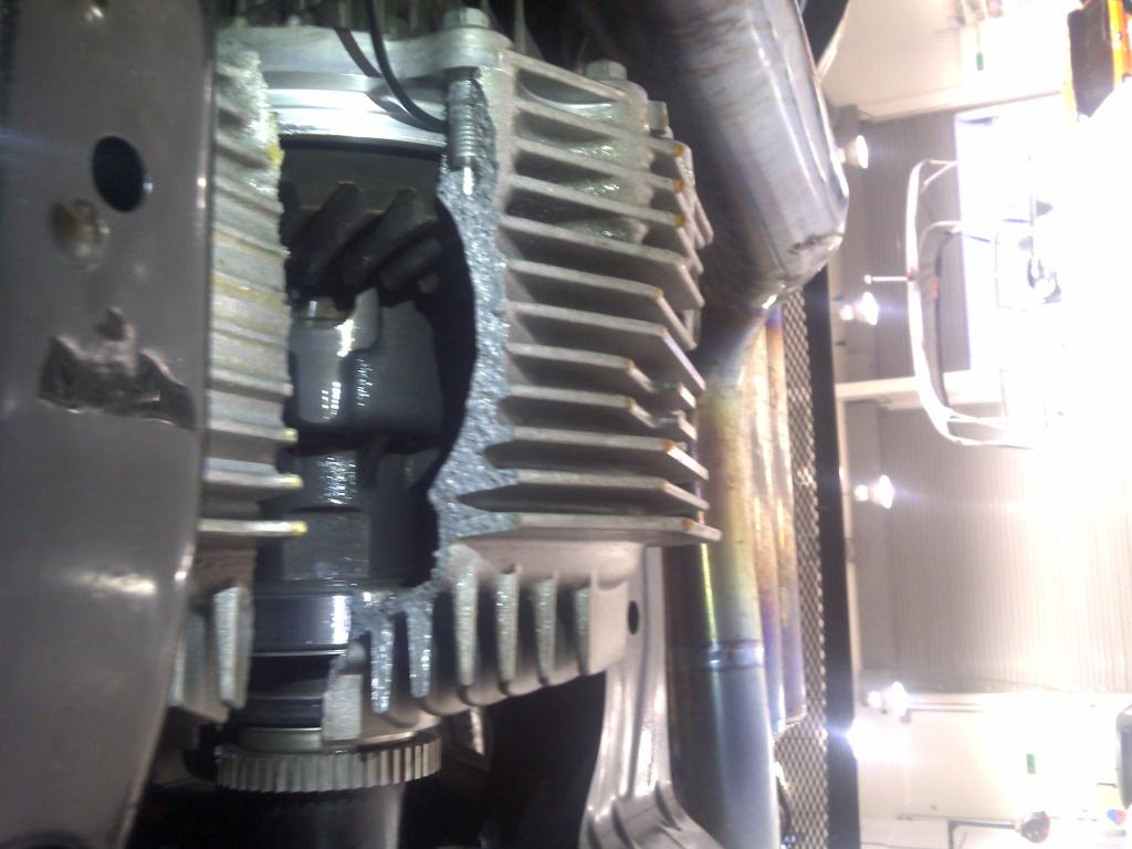 Broken Nissan GTR Rear Differentials