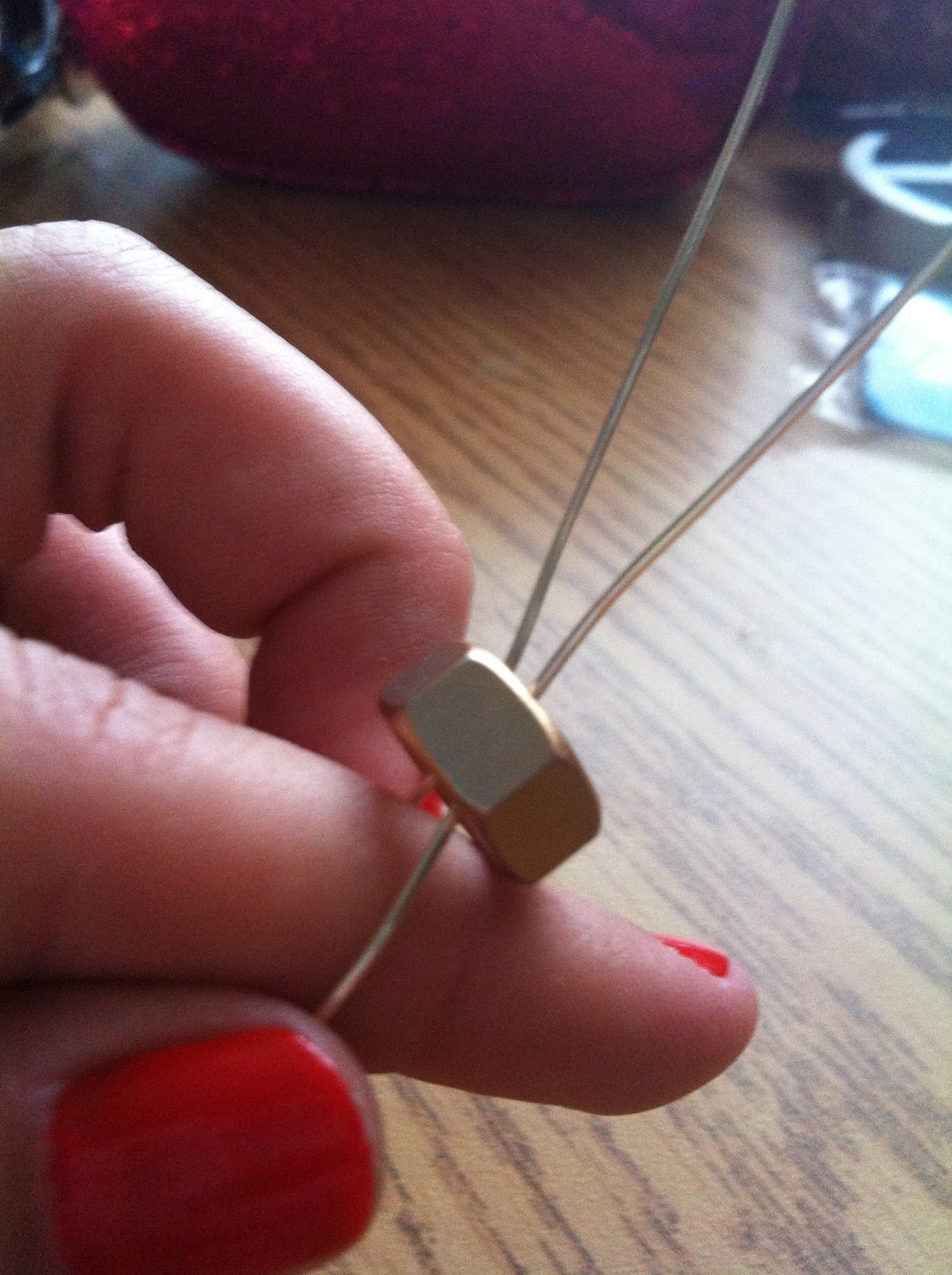 What to DoItYourself DIY Hex Nut Ring