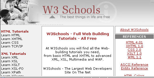 how to download database file from website w3schools