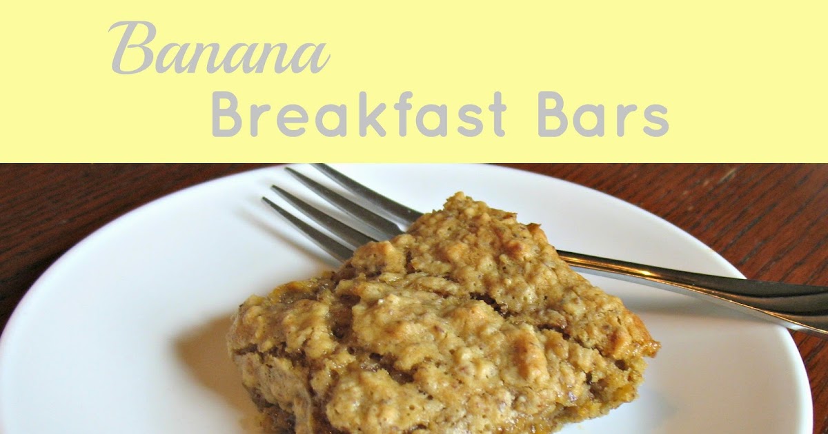 OLD HOUSE HOMESTEAD Banana Breakfast Bars