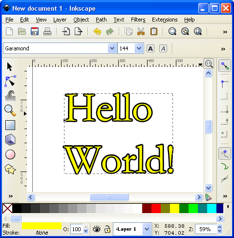 outline text in inkscape outline text in inkscape