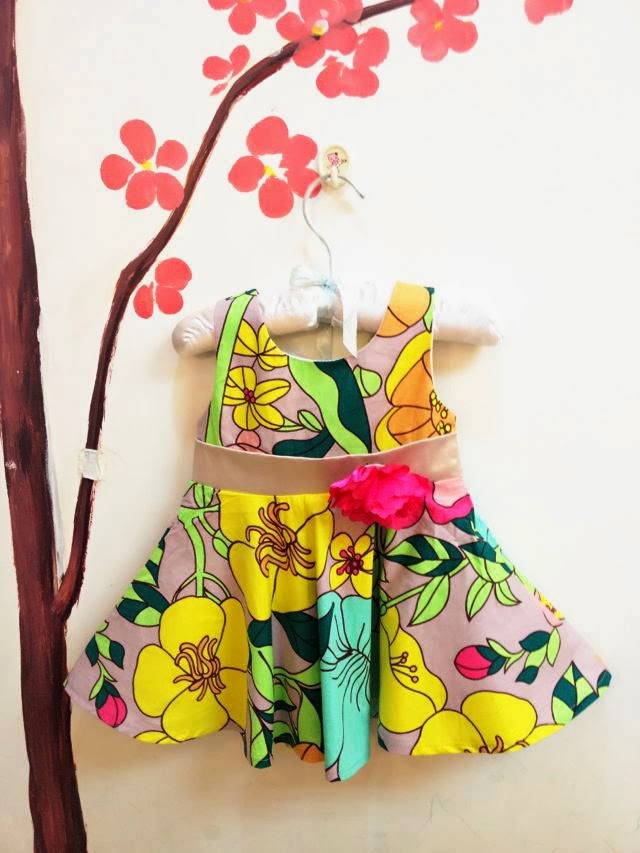 Wholesale Dropship Agent Baju Baby Kanak Kanak Sara Kids Dress