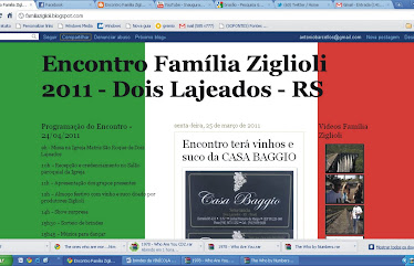 Visite o Blog Família Ziglioli