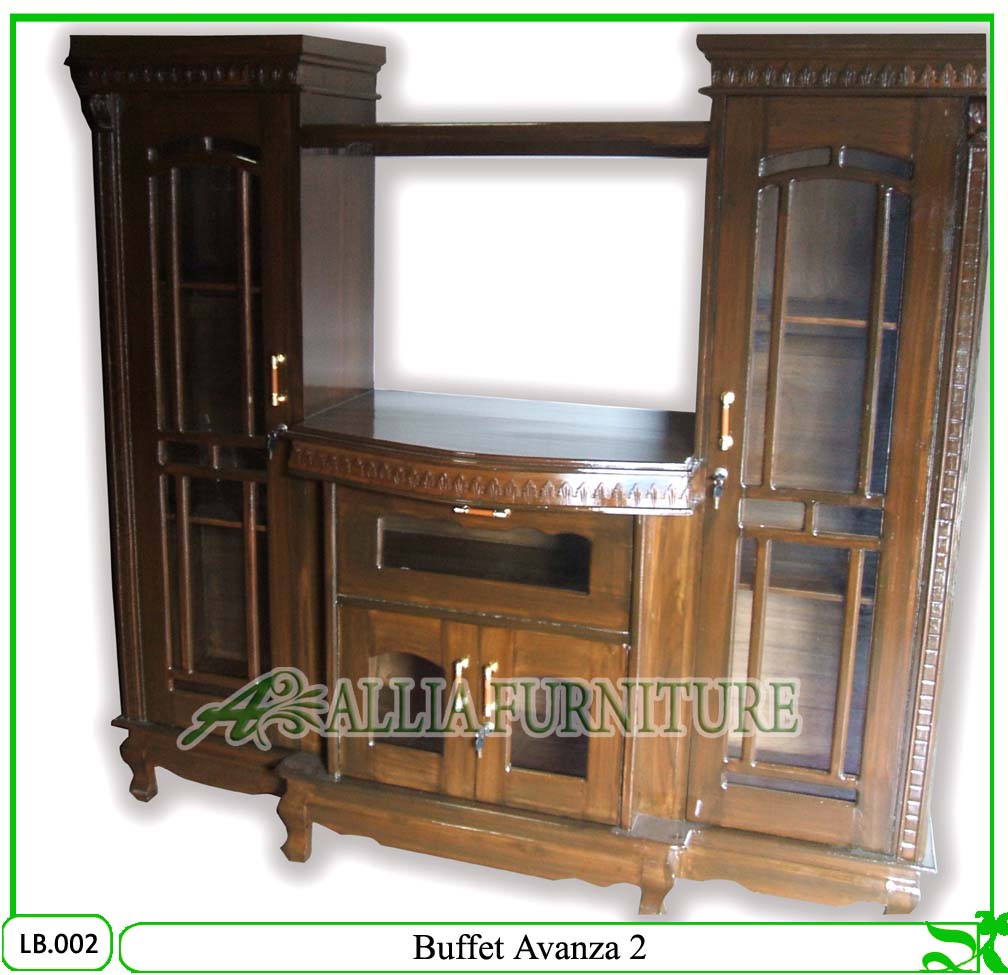 Bufet Rak Tv Klender Jati Avanza 2 Allia Furniture