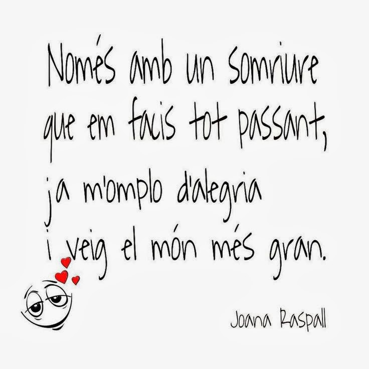 Les petites emocions: Només un somriure...