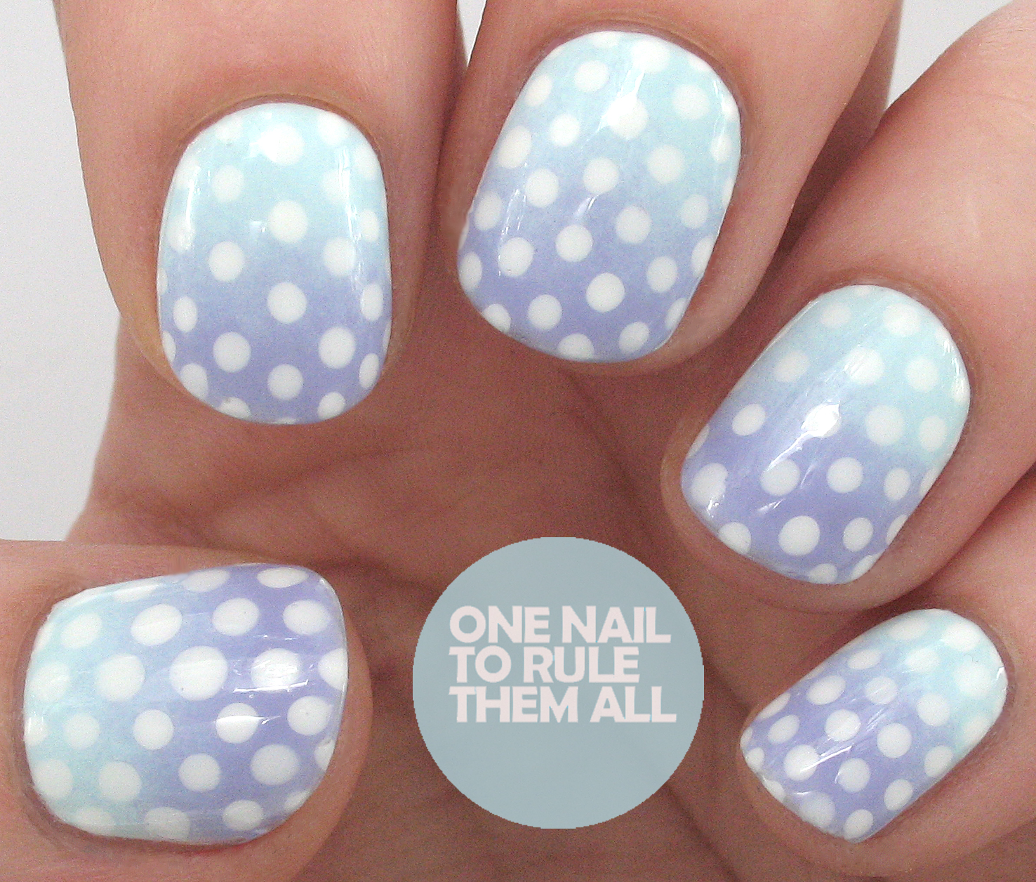 One Nail To Rule Them All: Barry M Gradient Dots