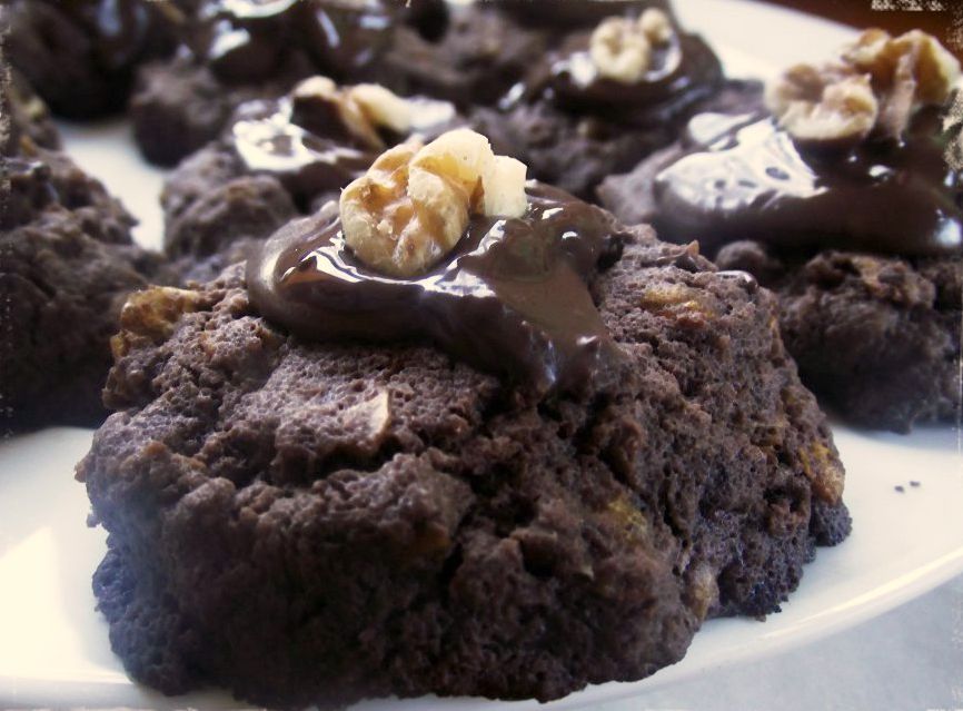 Gluten free chocolate "afghan" cookies recipe