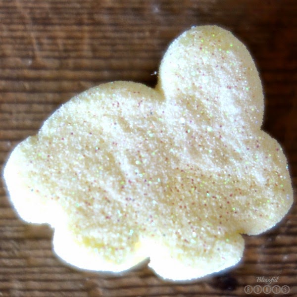 DIY Glittered Marshmallow Bunnies from Blissful Roots