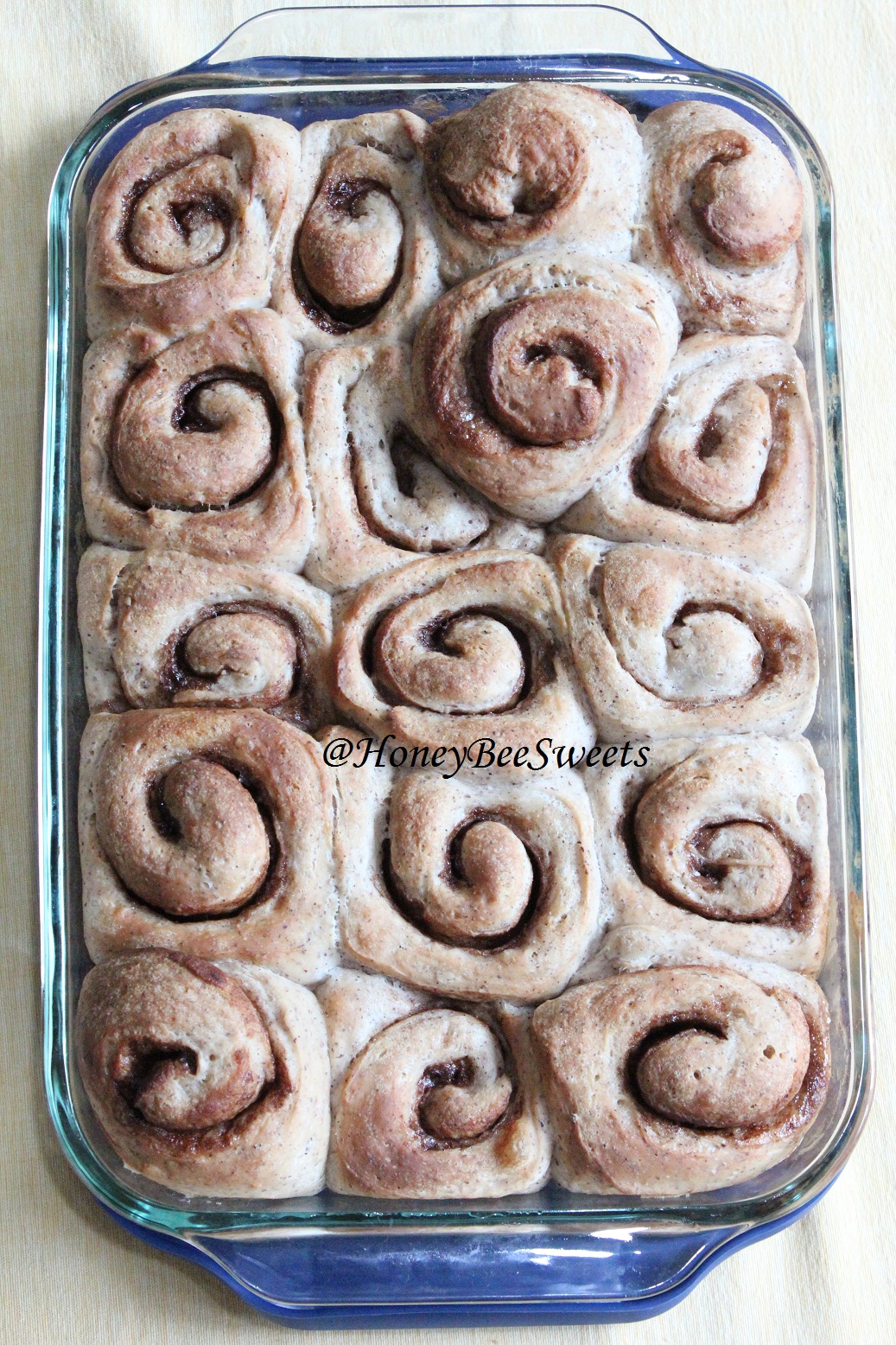 Honey Bee Sweets Healthy Cinnamon Buns
