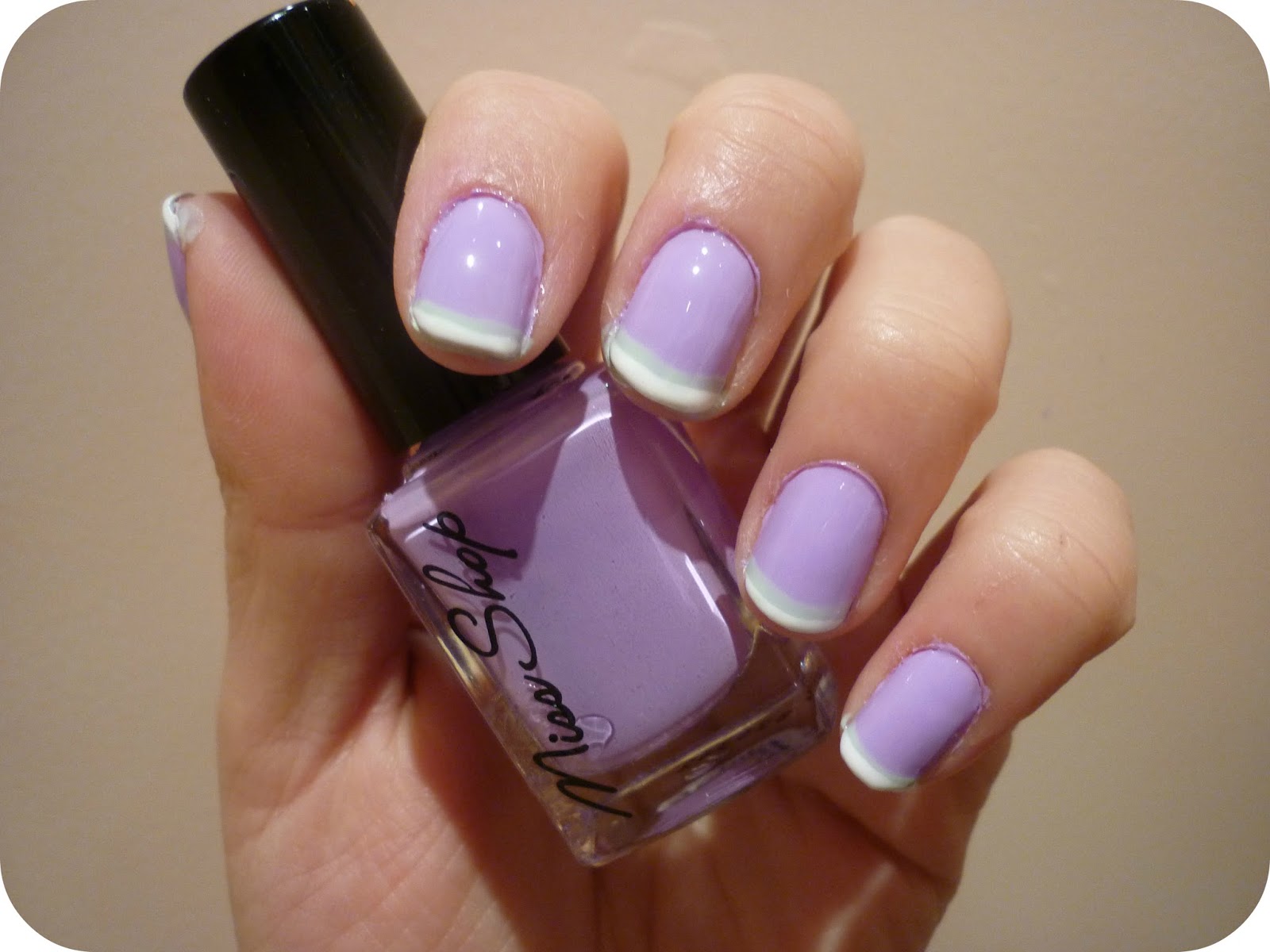 10. French Nail Art with Ombre - wide 2